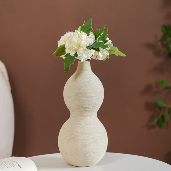 Gourd Matt Finish Flower Vase