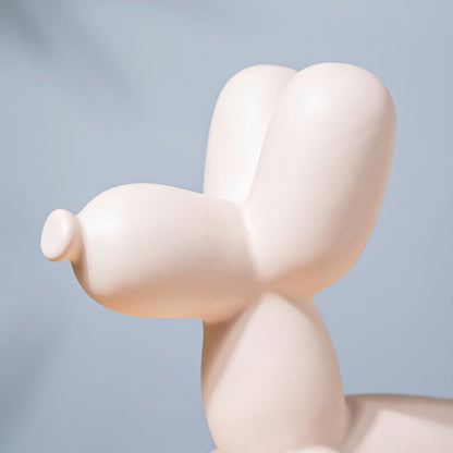 Balloon Dog Showpiece Off White