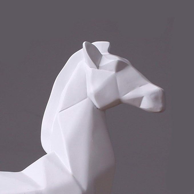 Abstract Horse Statue Resin Ornaments - Nesting Homes