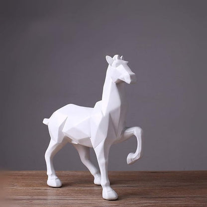 Abstract Horse Statue Resin Ornaments - Nesting Homes